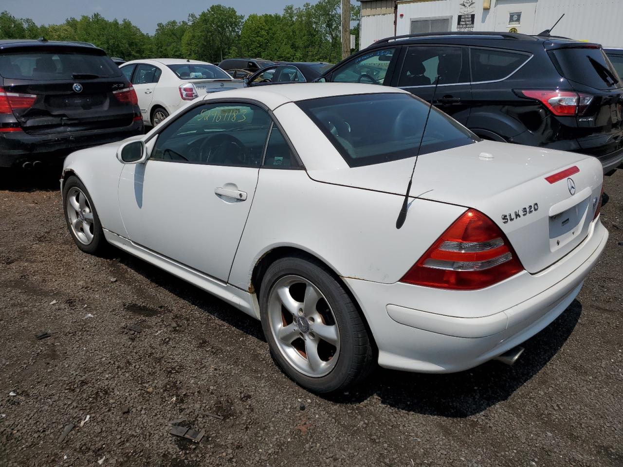 Изображение 2 2001 MERCEDES-BENZ SLK 320 2001 с VIN WDBKK65F61F211025