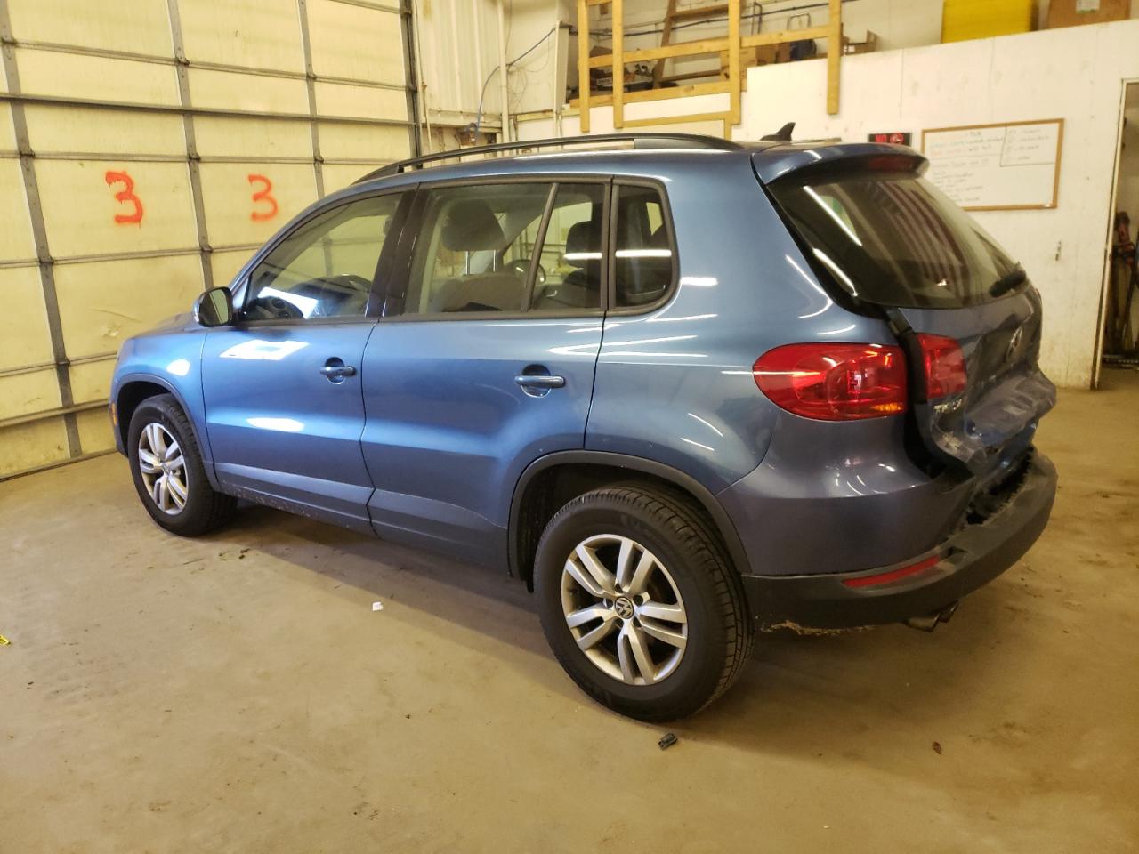 Image 2 of 2017 VOLKSWAGEN TIGUAN S 2017 with VIN WVGBV7AX7HW500241