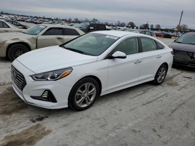 Image 1 of 2018 HYUNDAI SONATA SPORT 2018 with VIN 5NPE34AF5JH673765