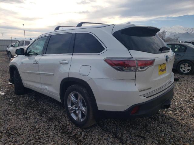 Image 2 of 2014 TOYOTA HIGHLANDER HYBRID LIMITED 2014 with VIN 5TDDCRFH4ES005569