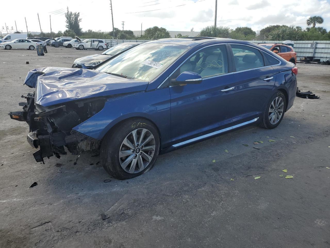 Obraz 1 z 2017 HYUNDAI SONATA SPORT 2017 z VIN 5NPE34AF6HH562698
