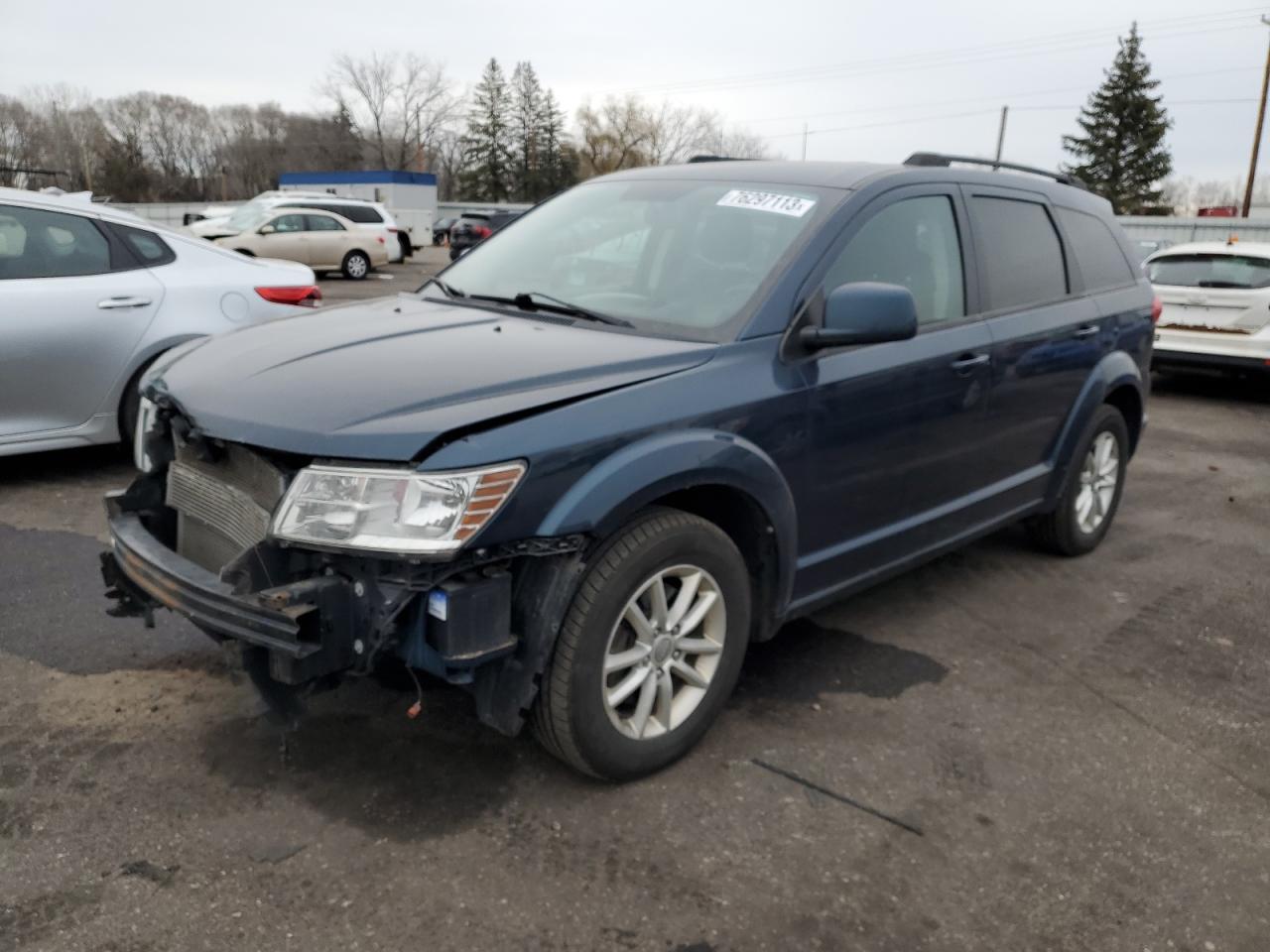 Image 1 of 2014 DODGE JOURNEY SXT 2014 with VIN 3C4PDDBG3ET271326