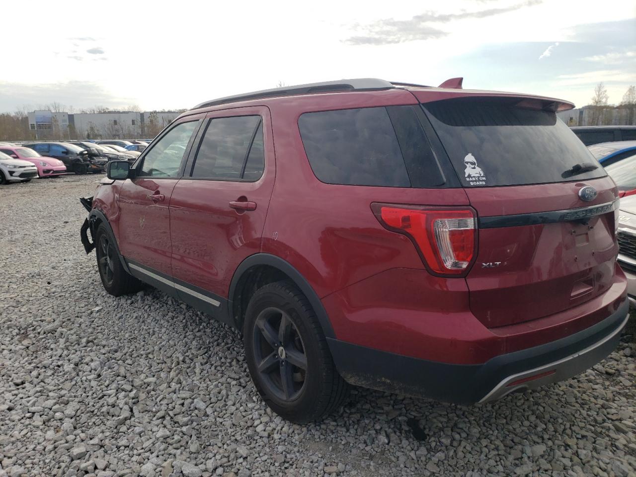 Image 2 of 2016 FORD EXPLORER XLT 2016 with VIN 1FM5K8D80GGA25220
