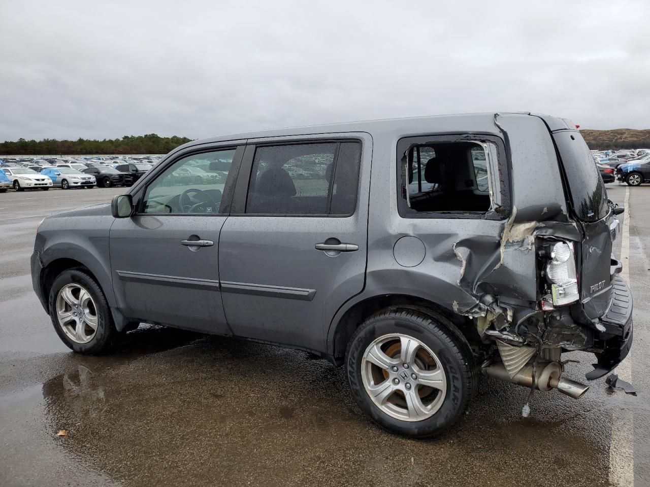 Image 2 of 2012 HONDA PILOT EXL 2012 with VIN 5FNYF4H59CB074077
