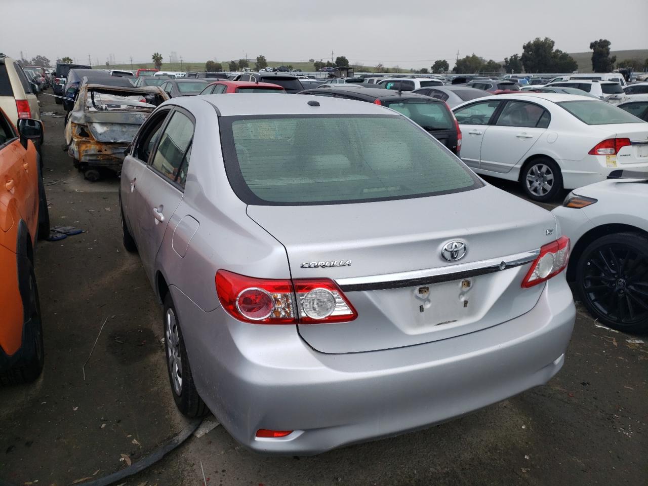 Image 2 of 2011 TOYOTA COROLLA BASE 2011 with VIN JTDBU4EE7B9166751