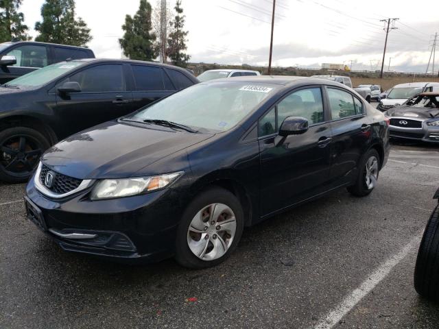 Obraz 1 z 2013 HONDA CIVIC LX 2013 z VIN 19XFB2F59DE235707