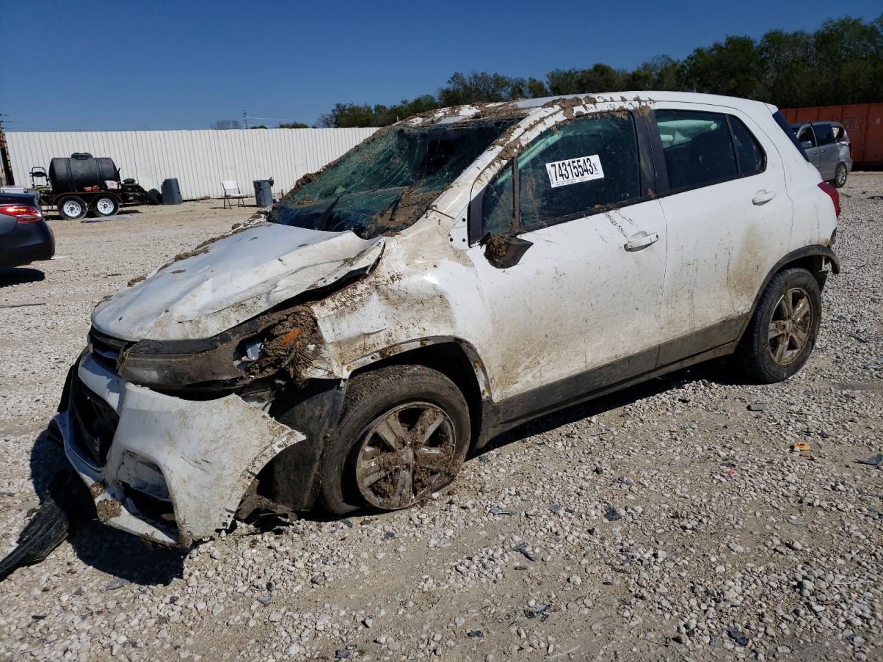 Изображение 1 2021 CHEVROLET TRAX LS 2021 с VIN KL7CJKSB3MB312745