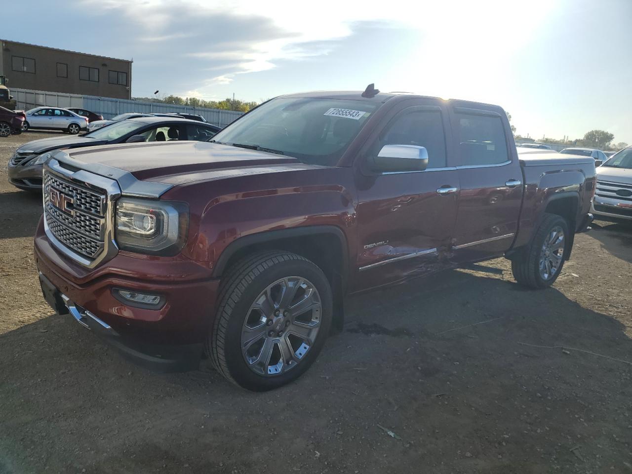 Image 1 of 2016 GMC SIERRA K1500 DENALI 2016 with VIN 3GTU2PEC5GG361611
