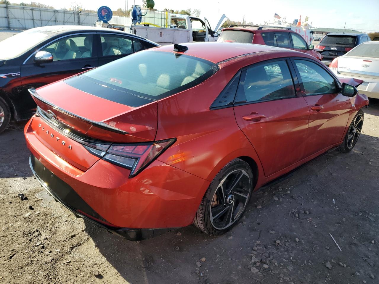Obraz 3 z 2021 HYUNDAI ELANTRA N LINE 2021 z VIN KMHLR4AF1MU179446