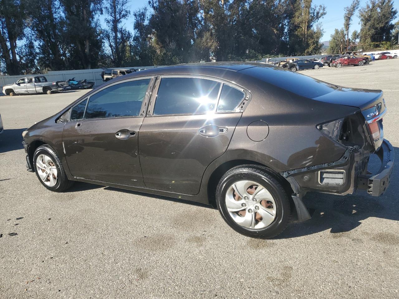 Image 2 of 2013 HONDA CIVIC LX 2013 with VIN 2HGFB2F5XDH560517