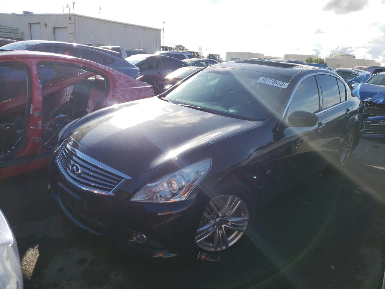 Image 1 of 2013 INFINITI G37  2013 with VIN JN1CV6AR7DM755291