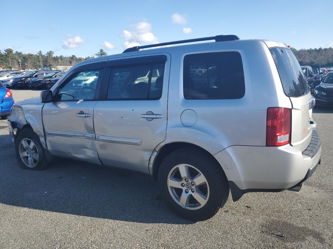 Изображение 2 2011 HONDA PILOT EXL 2011 с VIN 5FNYF4H61BB045888