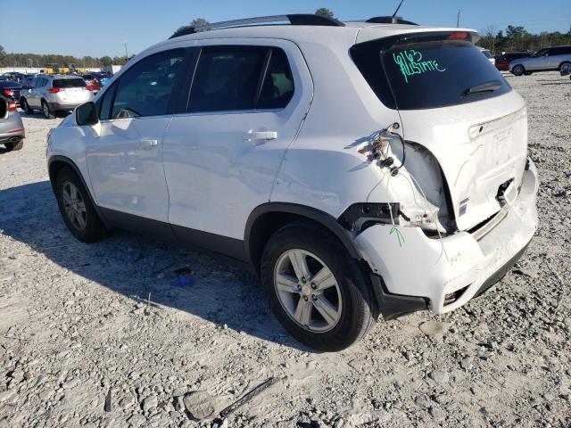 Image 2 of 2020 CHEVROLET TRAX 1LT 2020 with VIN 3GNCJLSB8LL178814