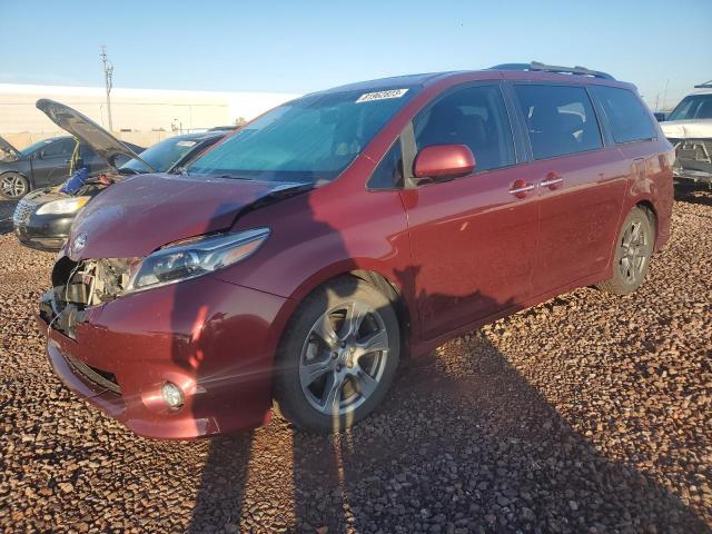 Изображение 1 2017 TOYOTA SIENNA SE 2017 с VIN 5TDXZ3DC6HS866062