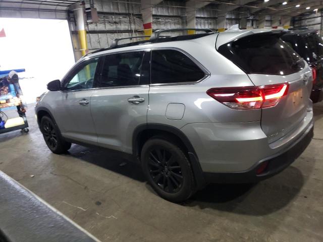 Image 2 of 2019 TOYOTA HIGHLANDER SE 2019 with VIN 5TDJZRFH0KS567224