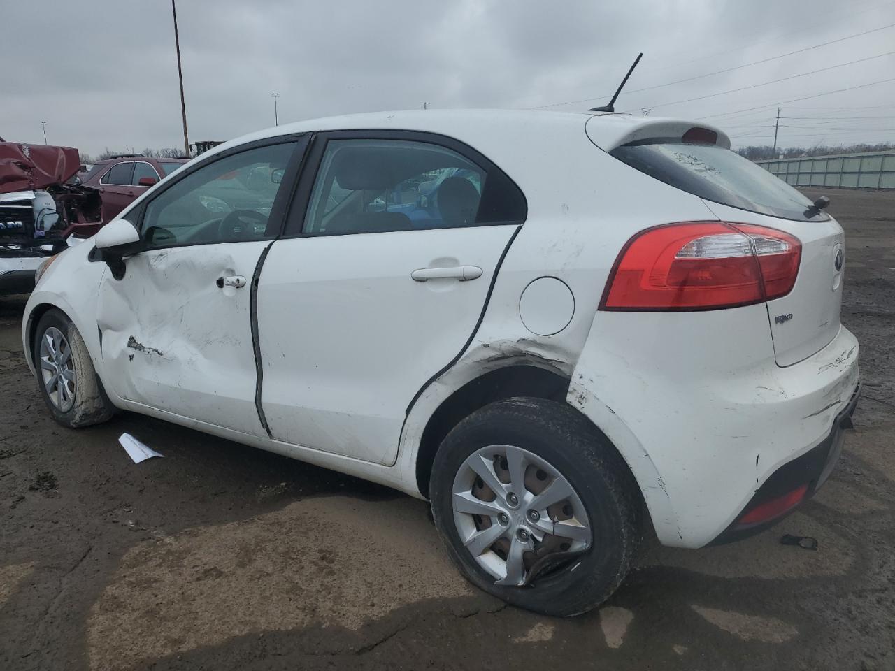 Image 2 of 2013 KIA RIO LX 2013 with VIN KNADM5A33D6247816