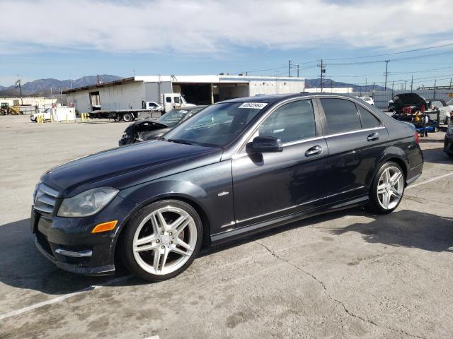 Image 1 of 2012 MERCEDES-BENZ C 250 2012 with VIN WDDGF4HB6CR220369
