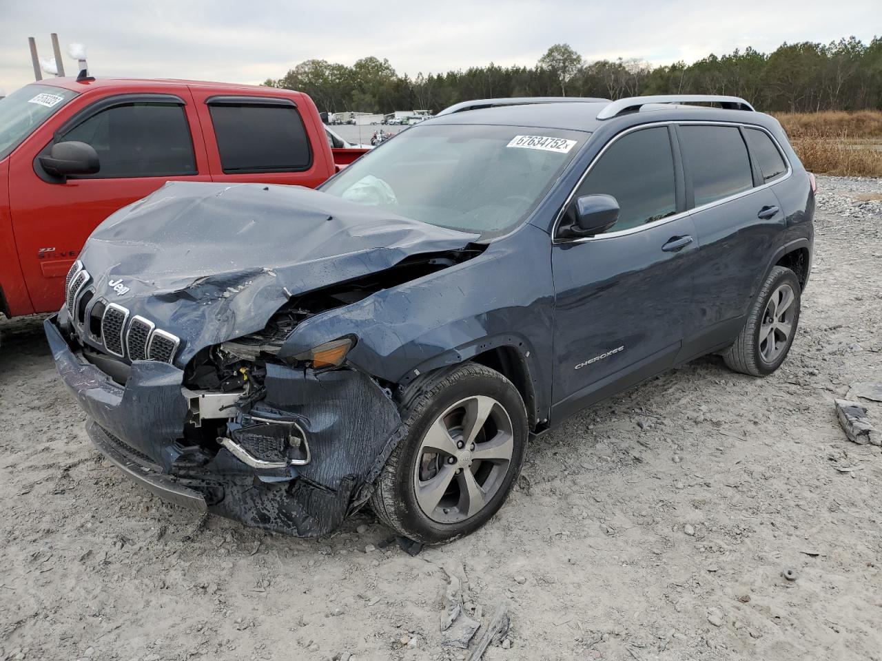 Image 1 of 2019 JEEP CHEROKEE LIMITED 2019 with VIN 1C4PJLDB4KD462842
