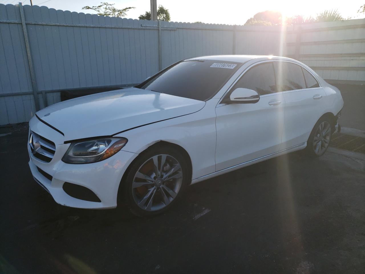 Image 1 of 2017 MERCEDES-BENZ C 300 2017 with VIN 55SWF4JB3HU207591
