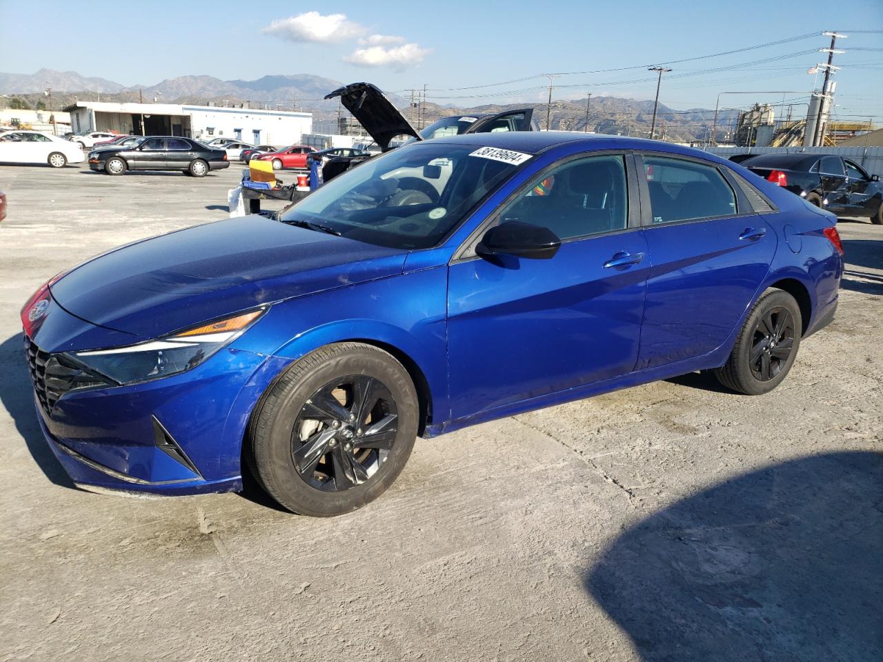 Изображение 1 2021 HYUNDAI ELANTRA SEL 2021 с VIN KMHLS4AGXMU181421