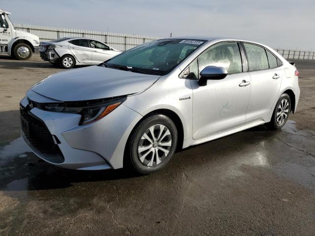 Image 1 of 2021 TOYOTA COROLLA LE 2021 with VIN JTDEAMDE0MJ019096