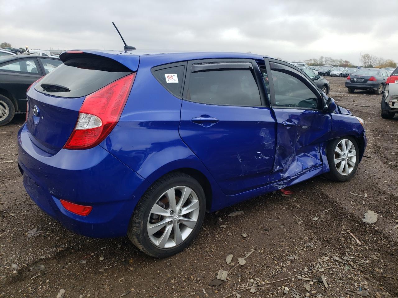 Изображение 3 2012 HYUNDAI ACCENT GLS 2012 с VIN KMHCU5AE7CU055711