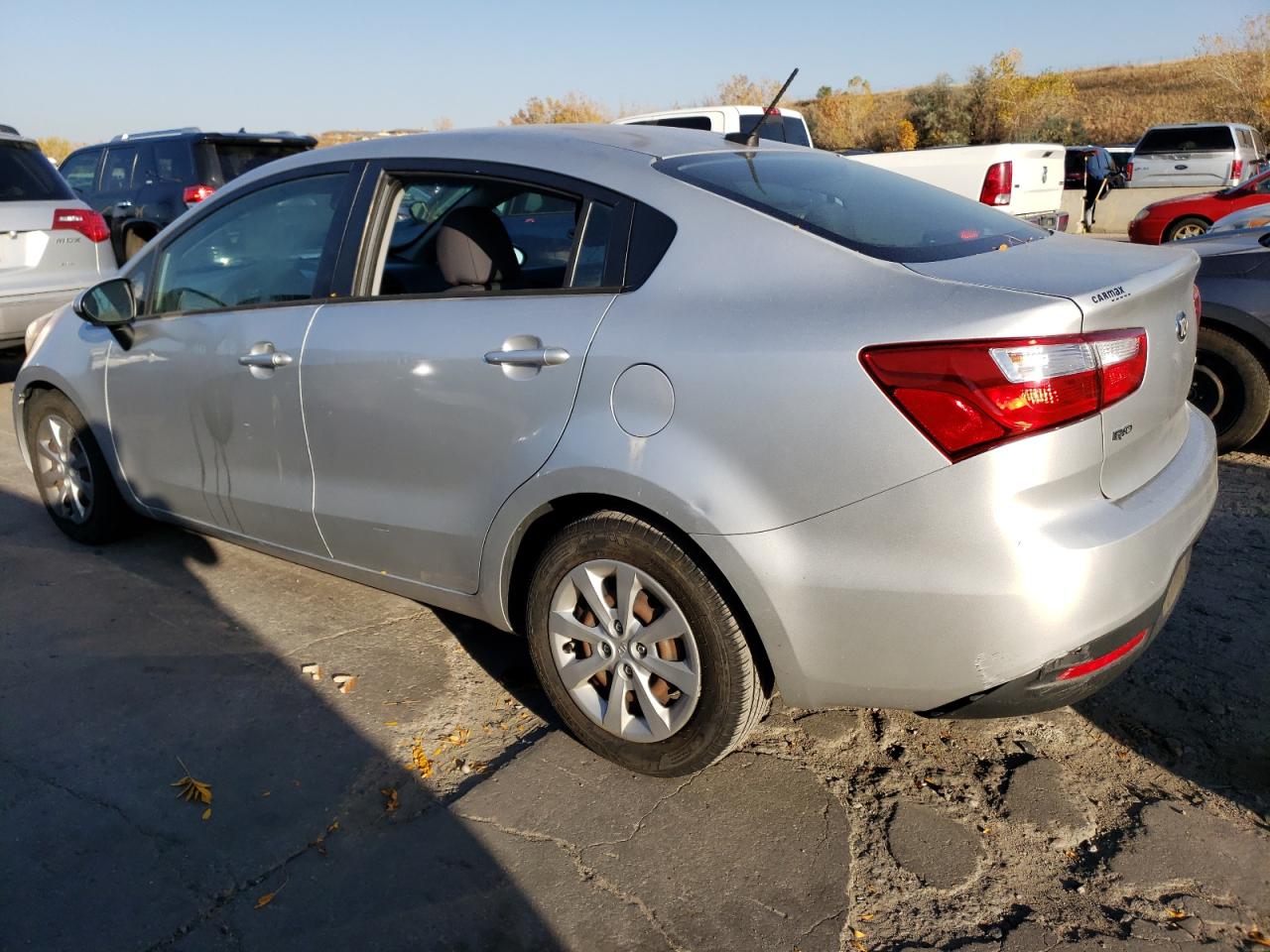 Image 2 of Kia Rio Lx 2014 with VIN KNADM4A35E6363904