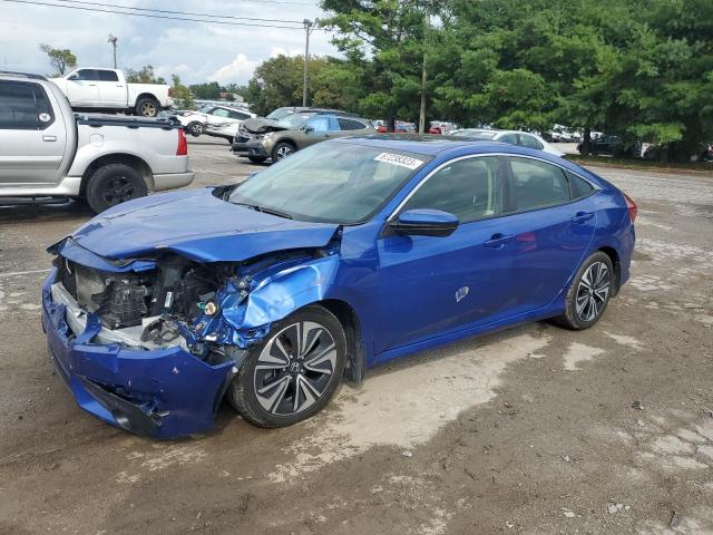 Image 1 of 2018 HONDA CIVIC EXL 2018 with VIN JHMFC1F77JX024668