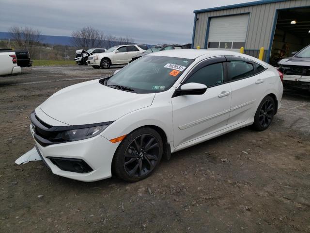 Image 1 of 2019 HONDA CIVIC SPORT 2019 with VIN 2HGFC2F81KH512540