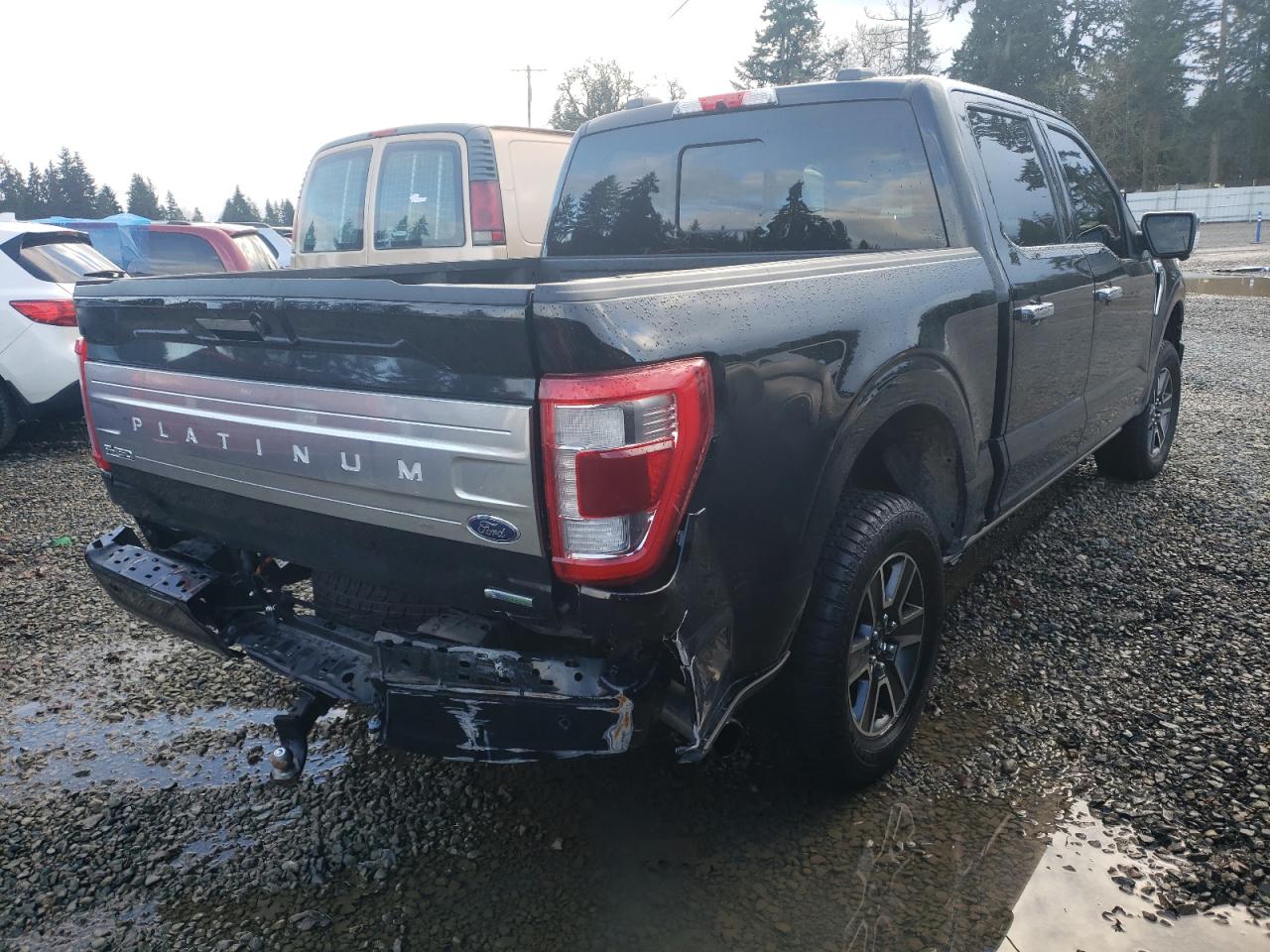 Image 3 of 2021 FORD F150 SUPERCREW 2021 with VIN 1FTFW1E81MFC55983