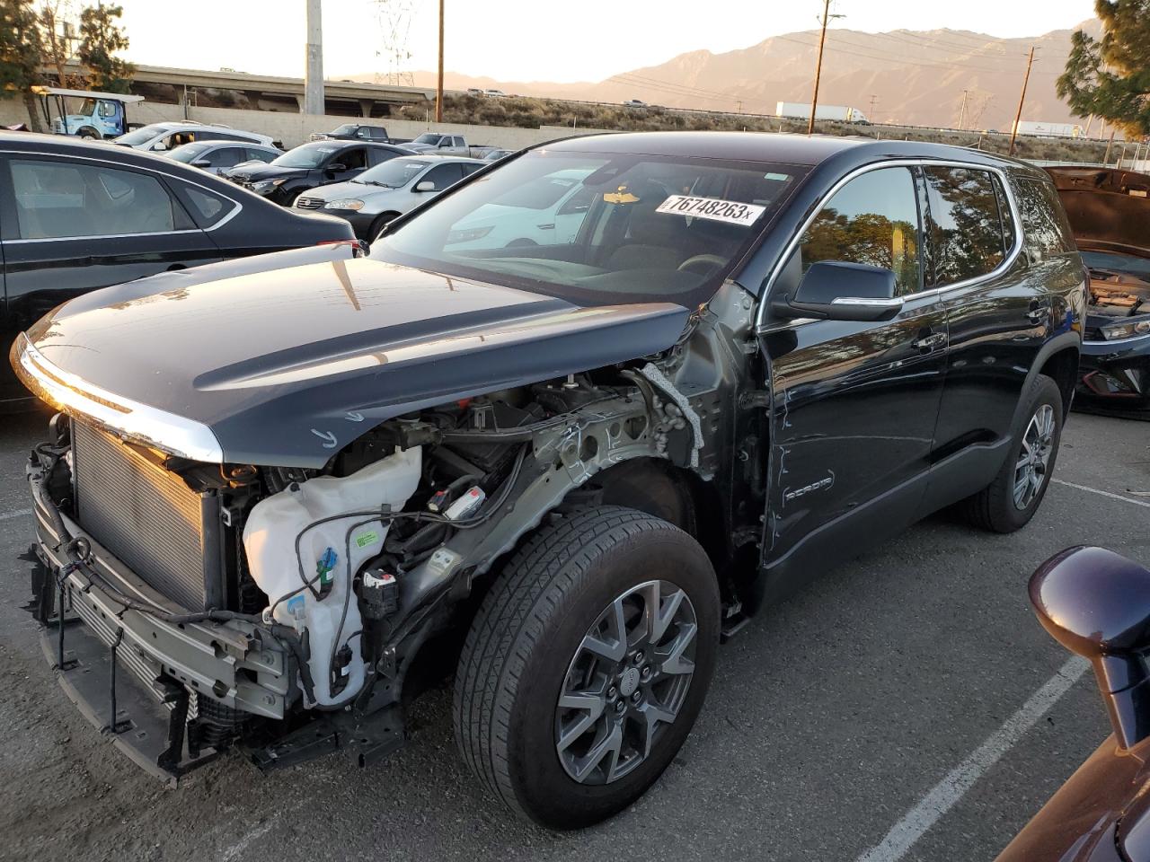 Image 1 of 2022 GMC ACADIA SLE 2022 with VIN 1GKKNKL42NZ163440