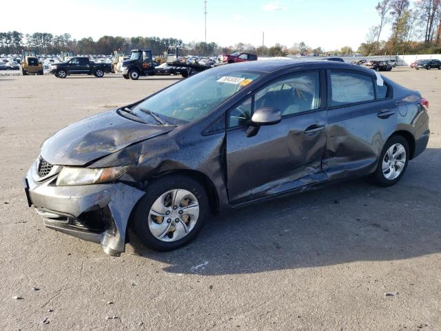 Image 1 of 2013 HONDA CIVIC LX 2013 with VIN 2HGFB2F55DH597300