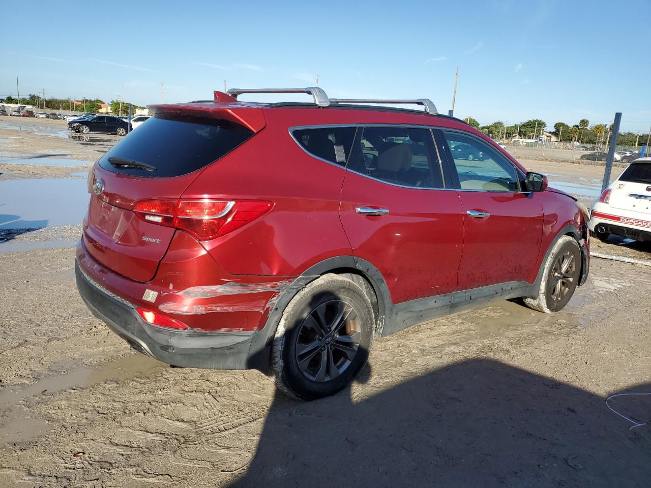 Image 3 of 2013 HYUNDAI SANTA FE SPORT  2013 with VIN 5XYZU3LB6DG044885