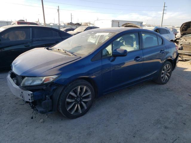 Image 1 of 2014 HONDA CIVIC EXL 2014 with VIN 2HGFB2F9XEH547190