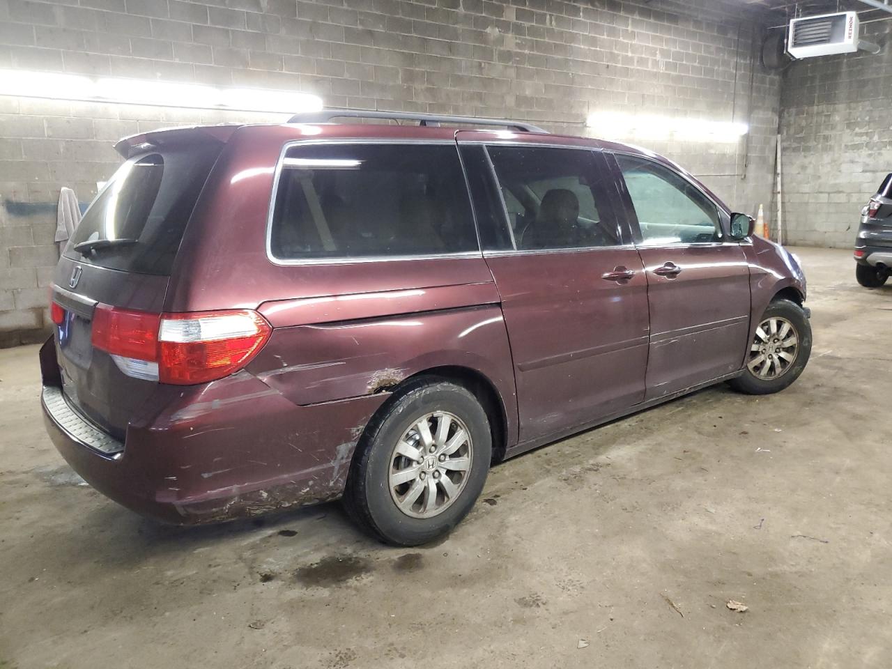 Изображение 3 2008 HONDA ODYSSEY EXL 2008 с VIN 5FNRL387X8B114201