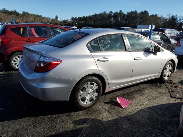 Image 3 of 2012 HONDA CIVIC HYBRID 2012 with VIN JHMFB4F26CS008003