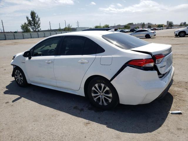 Image 2 of 2020 TOYOTA COROLLA LE 2020 with VIN JTDEBRBE8LJ010030