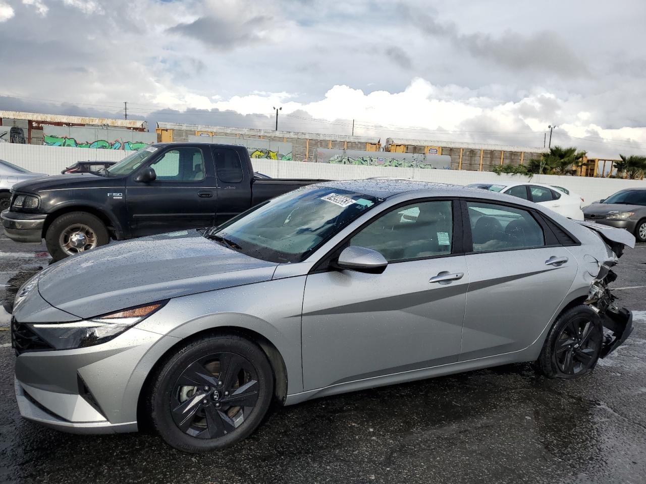 Image 1 of 2023 HYUNDAI ELANTRA SEL 2023 with VIN 5NPLM4AG2PH104300