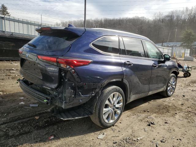 Image 3 of 2021 TOYOTA HIGHLANDER HYBRID LIMITED 2021 with VIN 5TDDBRCH6MS017051