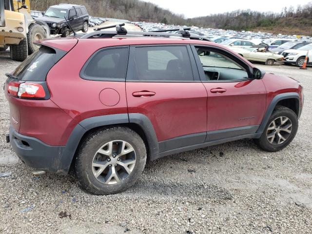 Image 3 of 2015 JEEP CHEROKEE TRAILHAWK 2015 with VIN 1C4PJMBS4FW726385