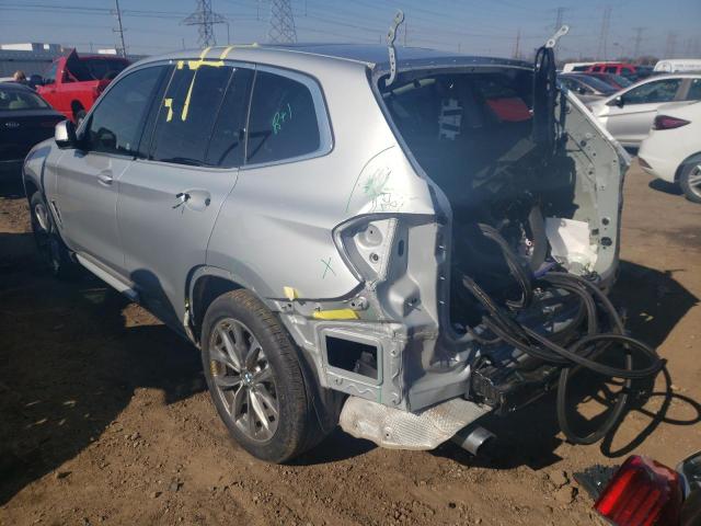 Image 2 of 2019 BMW X3 XDRIVE30I 2019 with VIN 5UXTR9C52KLP93056