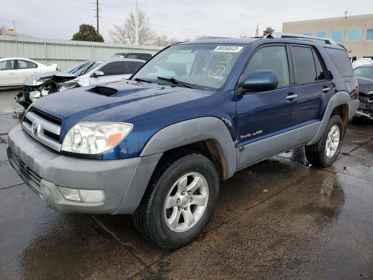 Image 1 of 2003 TOYOTA 4RUNNER SR5 2003 with VIN JTEBT14RX38001611