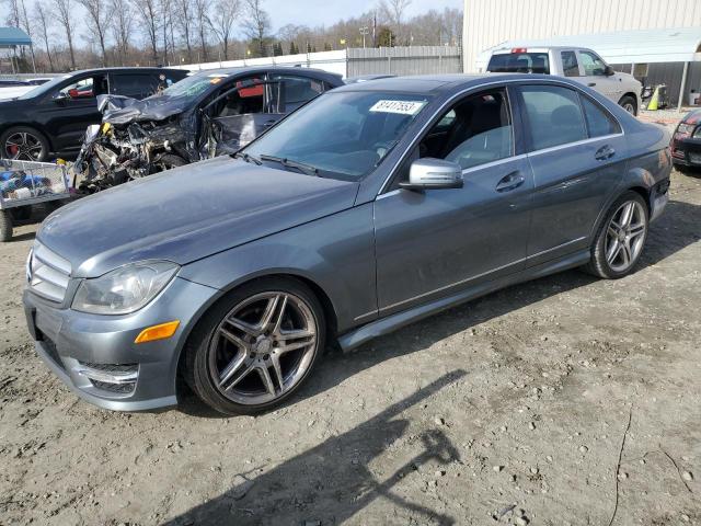 Image 1 of 2012 MERCEDES-BENZ C 300 4MATIC 2012 with VIN WDDGF8BB4CR204655