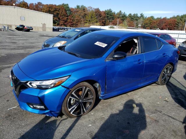Image 1 of 2021 NISSAN SENTRA SR 2021 with VIN 3N1AB8DV5MY206304
