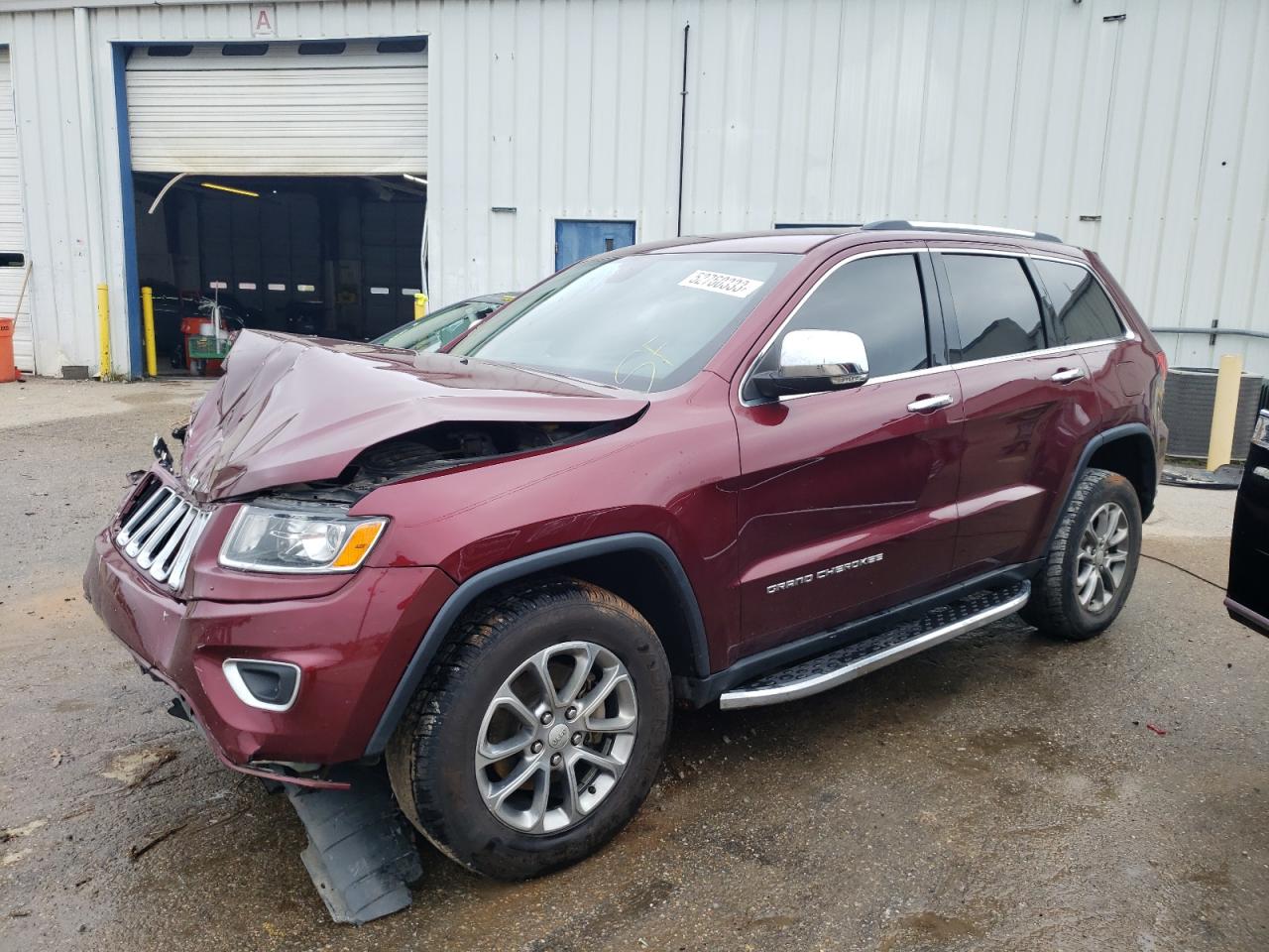 Image 1 of 2016 JEEP GRAND CHEROKEE LIMITED 2016 with VIN 1C4RJFBG2GC404914