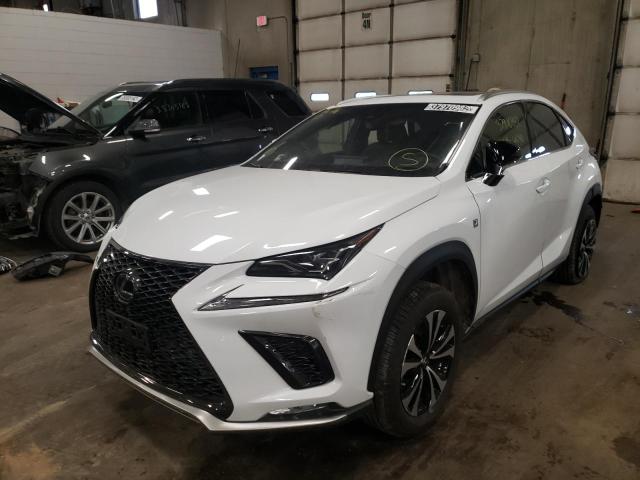 Image 2 of 2021 LEXUS NX 300 BASE 2021 with VIN JTJSARDZ1M5020153