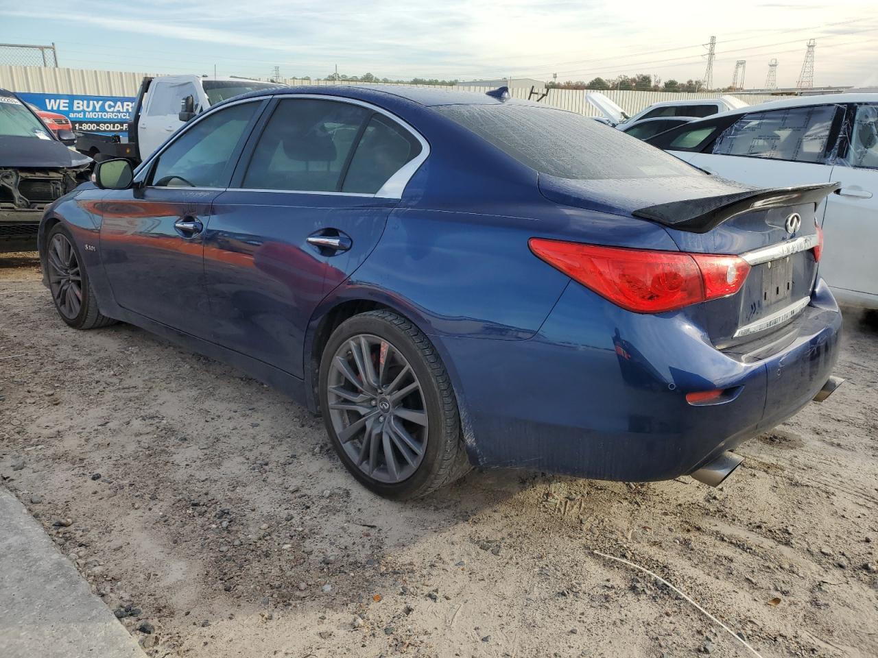 Image 2 of 2017 INFINITI Q50 RED SPORT 400 2017 with VIN JN1FV7AP2HM850736