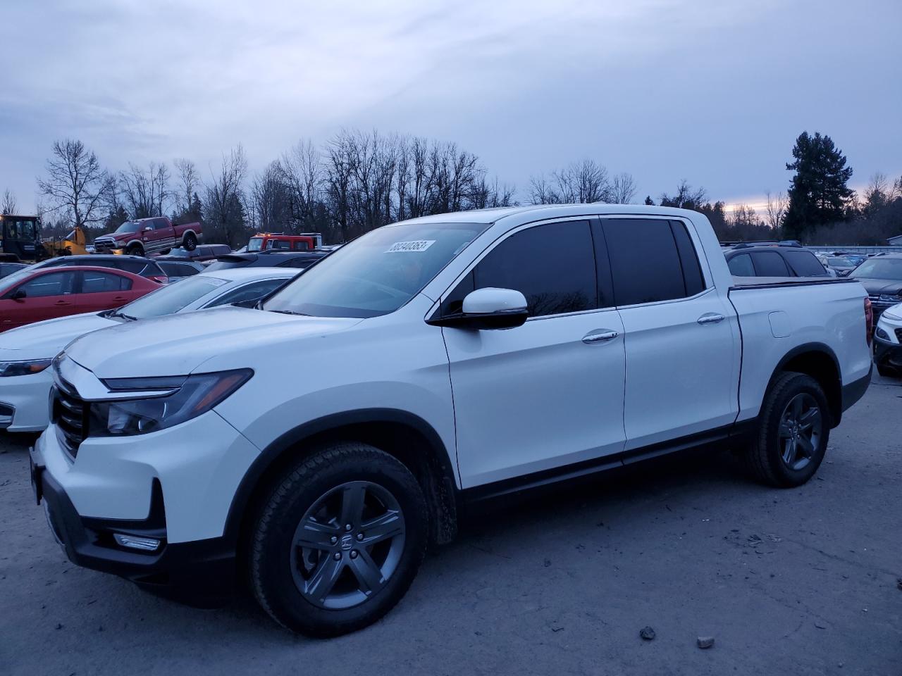 Image 1 of 2023 HONDA RIDGELINE RTL-E 2023 with VIN 5FPYK3F70PB010274