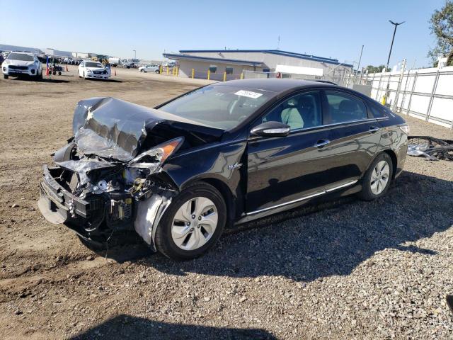 Image 1 of 2015 HYUNDAI SONATA HYBRID 2015 with VIN KMHEC4A45FA134782