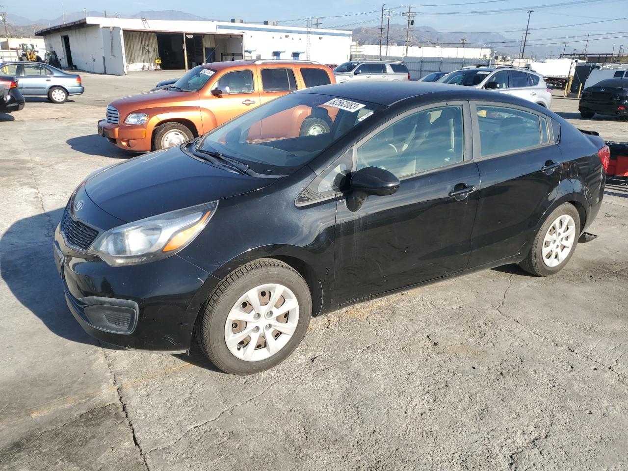 Image 1 of 2013 KIA RIO LX 2013 with VIN KNADM4A32D6118704
